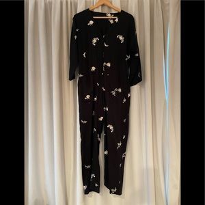 Zara premium embroidered jumpsuit